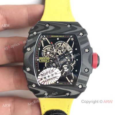 Replica Richard Mille RM35-01 Rafael Nadal Watch Forge Carbon Watch Case
